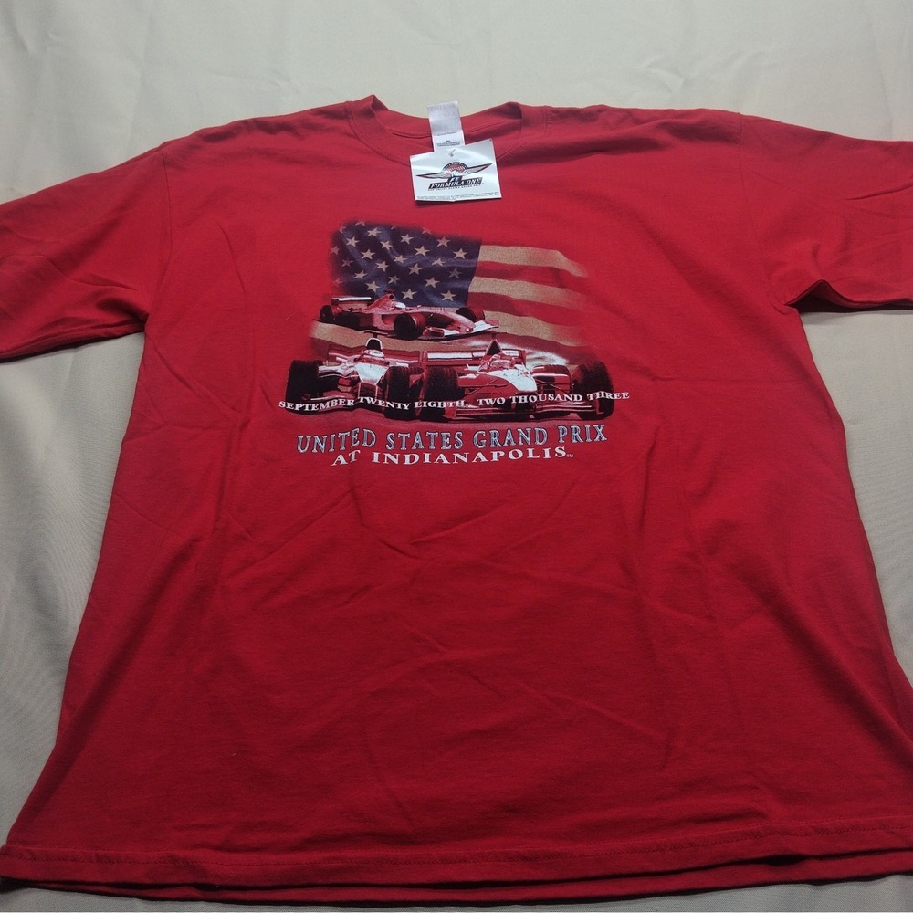 Vintage 2003 Sep 28 Formula 1 United States Grand Prix Indianapolis New XL